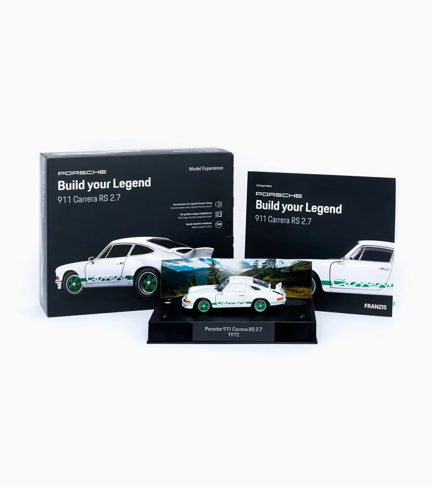 Modellbausatz Porsche 911 Carrera RS 2.7 „Build your Legend“